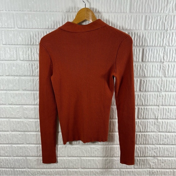 Faherty Brand Mikki Polo Sweater Small - Picture 5 of 8